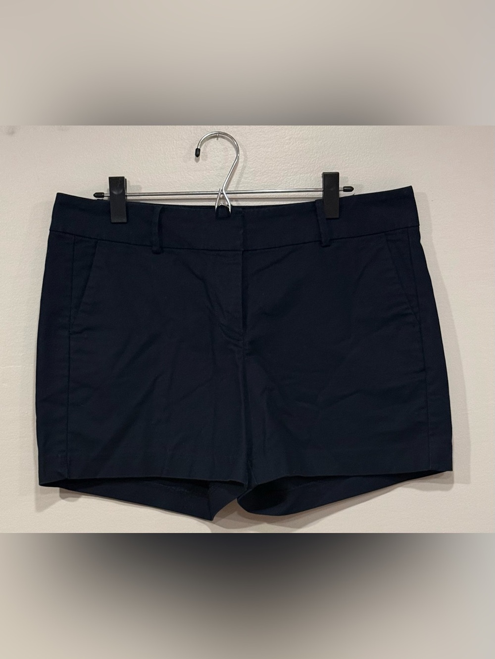 Ann Taylor Women's Tailored Navy Blue Shorts Size 10